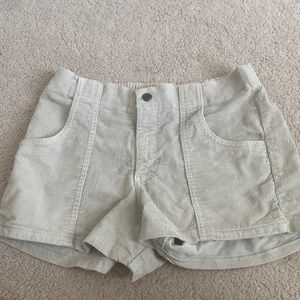 corduroy tan shorts